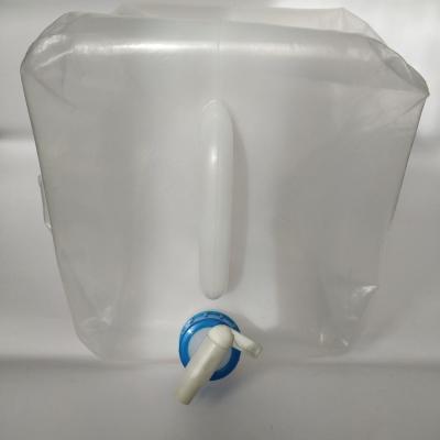 China Kampierendes 20 Liter-zusammenklappbares Jerry Can Never Leaking Foldable LDPE mit Griff zu verkaufen