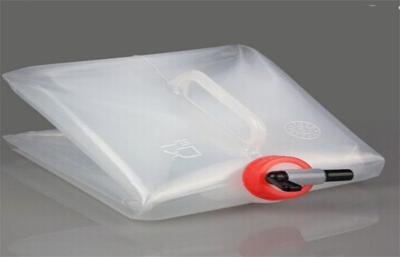 China Transparent Foldable Heat Seal Semi Collapsible Jerry Can With Cap for sale