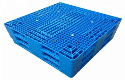 China Heavy Duty Double Dide Face 4 Way Hdpe Plastic Pallets Transfer Warehouse Storage for sale