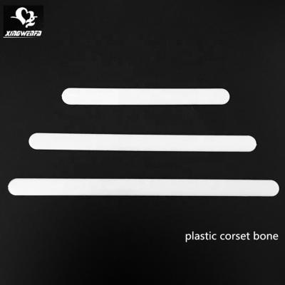 China Good Quality Underwear Strong White Plastic Corset Bone Plastic Boning for sale