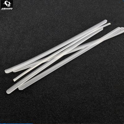 China Flat Plastic Underwear Underwear Accessories Boning For Bras And Corset Bra PP Plastic Bone for sale