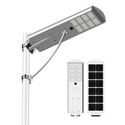 China ROAD High Lumen 50W 60W 80W 100W Lamparas Solares Street Lamp Outdoor Integrated All In One Led Solar Street Light for sale