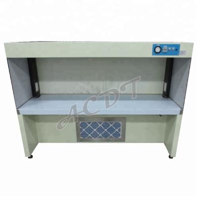 China Powder Coated Steel or SUS Class 100 Clean Bench Horizontal Laminar Flow Hood Price for sale