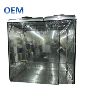 China Factory modular cleanroom prefab mobile clean booth for sale