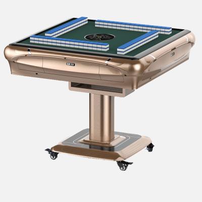 China Metal Folding Mahjong Table Without Space Automatic Mahjong Plug Foldable Table for sale