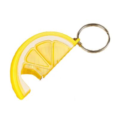 China Promotion Gift Biodegradable Acrylic Bottle Opener Key Chain for sale