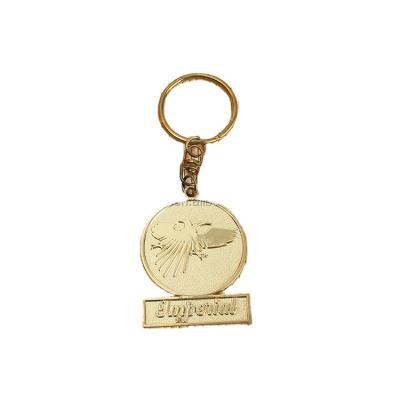 China Metal Light Weight Stainless Steel Key Chain Logo for sale