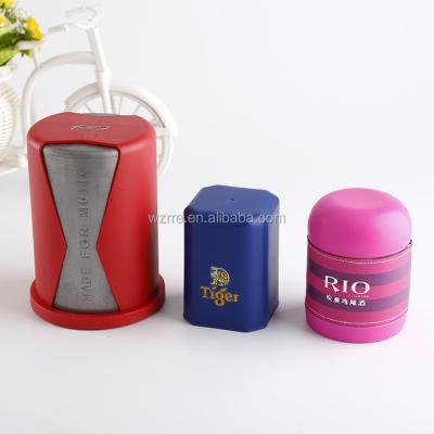 China Custom Promotion Biodegradable Bar Accessories Personalized Cubilete Dies Cup for sale