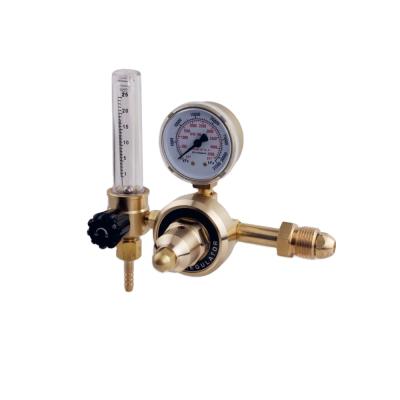 China Argon / Carbon Dioxide Brass Pressure Regulator For Gas Cylinder for sale