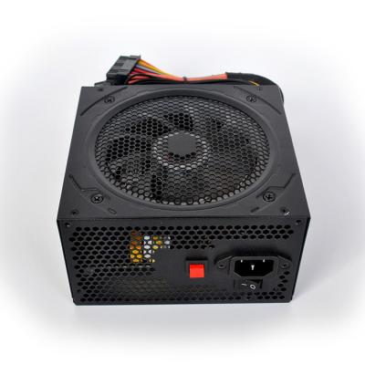 China OEM 500w RGB Led Fan Game UPS Power Supply For PC 140*150*86 mm for sale