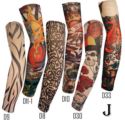 China Non-Toxic Tattoo Arm Sleeves For Men Women Cover Up Sleeves UV Protection Body for sale