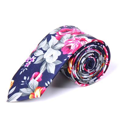 China Tie China Manufacturers Cotton Neck Ties Mens Floral Tie for sale