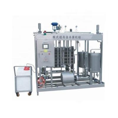 China Factory Supply Low Energy High Efficiency UHT Juice Milk Dish Type Sterilizer Machine for sale