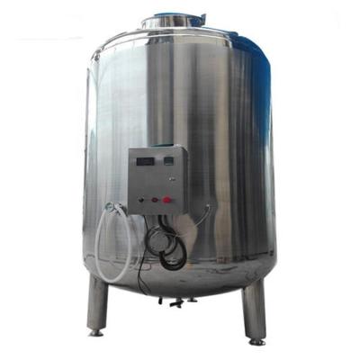 China High efficiency low cost best quality outdoor stainless steel milk storage tank / direct cooling tank for sale