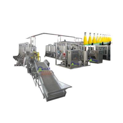 China High Efficiency Easy Operate Complete Passion Flower Passion Fruit Juice Production Line / Concentrate Processing Line for sale