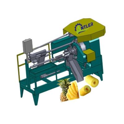 China High efficiency easy operate good quality pineapple in syrup canning machine /pineapple peeling peeler machine for sale