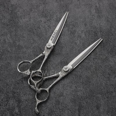 China High Quality Hair Scissors Hair Scissors Engraving Design Barber Scissors 6.5 Inch Hairdressing Scissors for sale