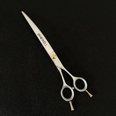 China Professional Hair Scissors Dog Grooming Shears Pet Groomer Grooming Scissors Curved Scissors for sale