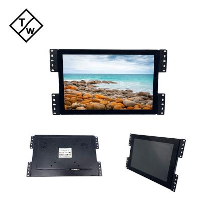 China Metal Case Projected Touch Screen IPS Panel Open Frame Capacitive Touch Monitor 10