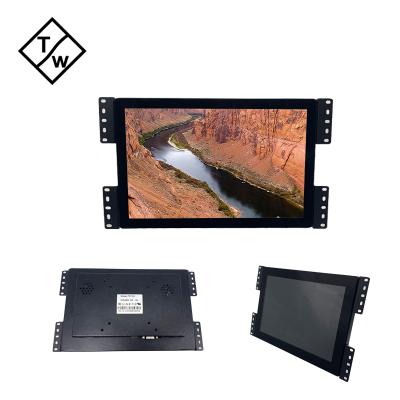 China Touch Screen Wall Mount 10.1 Inch Capacitive LCD Panel Touch Screen Open Frame Computer Monitor for sale