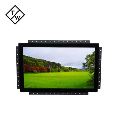 China Capacitive Touch Screen Wall Mount 18.5 Inch 300 Brightness 1366*768 Resolution Open Frame Monitor for sale