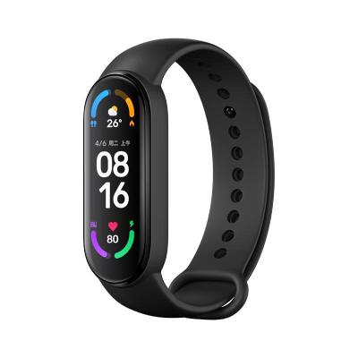 China Wifi XiaoMi Smart Watch Blood Pressure Wristband Fitness Steps Sleep Heart Rate Monitor M6 Watches Waterproof Running for sale