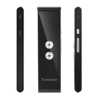 China T8 Korean Japanese Chinese English Translation Smart Multilingual Online Voice Translator 800mah for sale