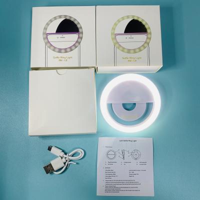 China Mini Professional 10 inches portable phone luminous selfie camera phone led selfie ring light for sale