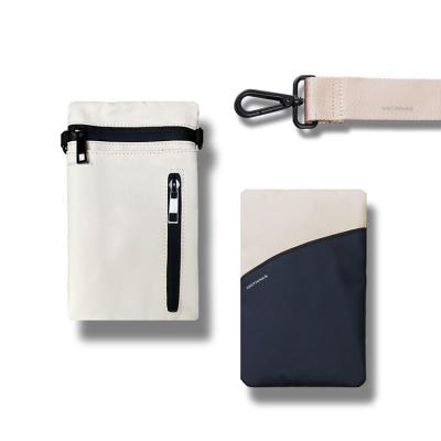 China Polyester Lightweight Waterproof Unisex Cross - Body Phone Bag for sale