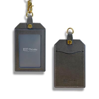 China High Grade Credit Card Customized Genuine Leather ID Card Holder for sale