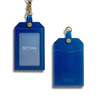 China High Quality Leather Credit Card ID Badge Card Holder for sale