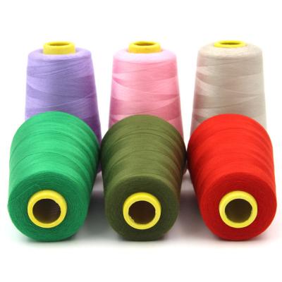 China High Tenacity 3000 Y Oeko-Tex 402 Polyester Sewing Thread Eco-Friendly 100% Polyester Spun Sewing Yarn For Quilting for sale