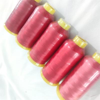 China Changxu China75D 120 D Series Elastic Red Polyester High Quality 100% Embroidery Thread For Machine for sale