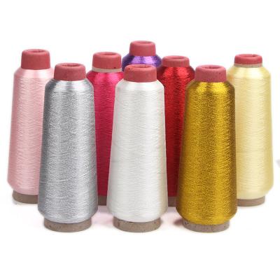 China Anti-UV Thread Supplier Pure Gold and Pure Silver Reflective Embroidery Thread Metallic Thread for sale