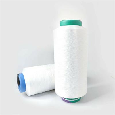 China Anti-Bacteria 50D 72F SIM RW 100% Polyester Suction Textured DTY Yarn for sale