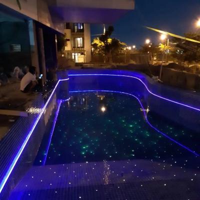 China Holiday Power 5W Battery RGB DIY Lightweight Fiber-optic Outdoor Led POOL Wall Background Energy Saving Decoration for sale