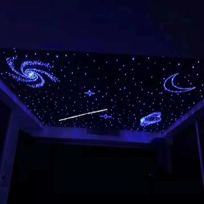 China Holiday 15W LED Fiber Star Ceiling Light Kit Rayera Luminous AC 165-265V -20-50 RGB Lighting Decorate Eco Color Glow Lamp for sale