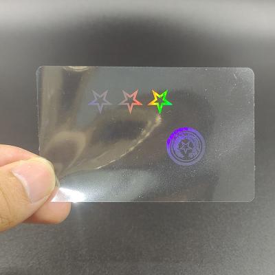 China PA FL NJ State Anti-Counterfeiting Custom Clear Hologram Overlaid Holographic Sticker for ID Card for sale