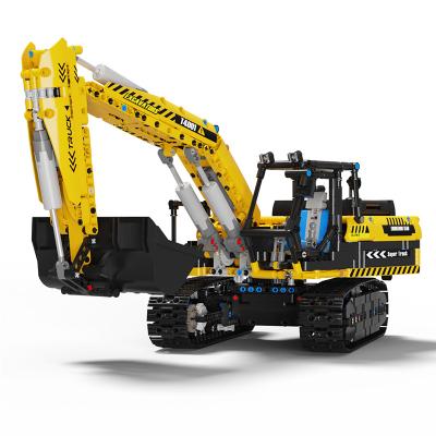 China DIY TOY Building Block Excavator Toy Rc Building Blocks For Children Attractive Price New Type for sale