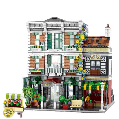 China Toy Urge 10200 Garden Center Model Building Blocks Creator Street View Series Model Building Block Sets Toys Educational Gift for sale