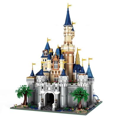 China Building Toy Hot Sell Mold King 13132 Paradise Castle Creator Series Toys Model Gift For Girl Cinderella Dream Castle Building Blocks Room for sale