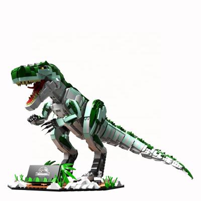 China Building Toy T2010 The Dinosaur World Large Indominus Rex Dino Building Block Educational Creative Block Toy For Kids for sale