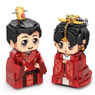 China Building toy MOYU Domain Building Block My83016 1062pcs Magic Wedding Groom and Bride Bridegroom Building Block My83016 1062pcs sets for sale