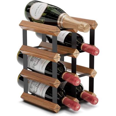 China Simple woodwood wine glass rack household hanging wine glass rack (Other) wholesale European creative adjustable red wine glass rack for sale