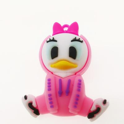 China Charms / Accessories Custom Rubber Duck Key Chain ODM PVC Rubber Key Chain Accessories Pendants Key Chain for sale