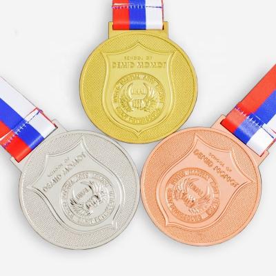 China Custom Zinc Alloy Europe Bronze Award Medals Winner Award Medals For Soccer ODM Award Medals for sale