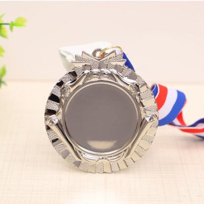 China Europe Plating Award Sports Medal Medallion With Lanyard Sports Cups Trophies Custom Medal Awards ODM Blank Award Medal for sale