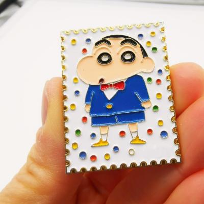 China Japan Customization Alloy Metal Pencil Shin-chan Fang Charms for sale