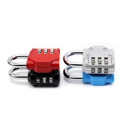 China Security Management B Medium Size Metal Gymnasium Cable Lock Three Position Combination for sale