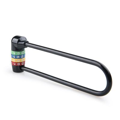 China Security Management Beam Mechanical Bicycle Door Code Lengthening Horseshoe Lock For Doors for sale